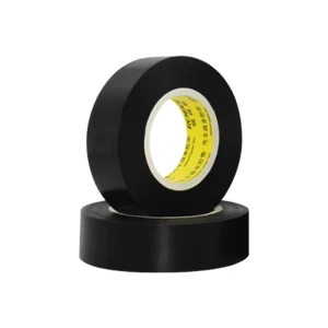 Black 600V Waterproof PVC Automotive Wiring Harness Electrical Adhesive Insulation Tape Flame Resistant