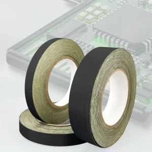 Black Acetate Cloth Tape High Insulation Wire Harness Tape for LCD Screen Cable Fixing