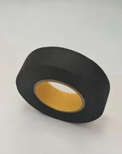 Black Easy Tear Cloth Duct Tape No Residue Heat Resistant for Wire Harness Wrapping and Fixing