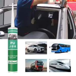 Black Exterior PU-40 Polyurethane Side Glass Sealing Adhesive for Car Windshield Repair