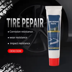 Black Fast-Curing Tire Repair Glue for Car Motorcycle Bike and RC Tires