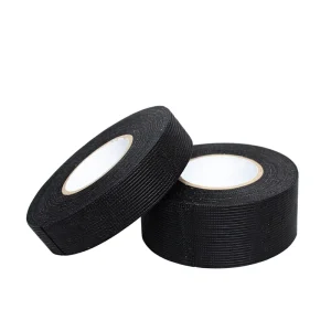 Black Flame Retardant Velvet Fleece Automotive Wire Harness High Temperature Resistant Insulating Tape Wear Resistant Adhesive