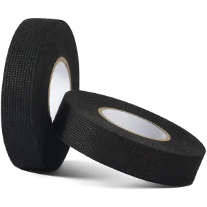 Black PET Automotive Wire Harness Tape with High-Temperature Flame Retardance and Strong Adhesive