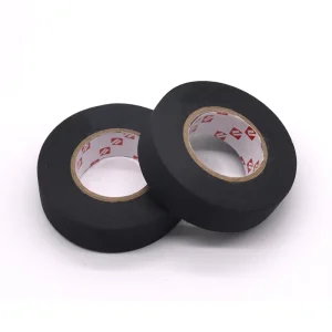 Black PET Fleece Automotive Fabric Cloth Wire Harness Wrapping Tape