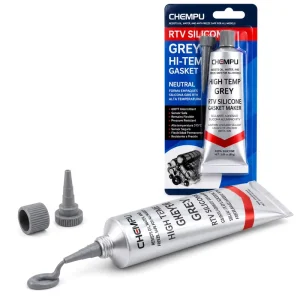 Black RTV Silicone Gasket Maker Oil Resistant Low Odor Silicone Glue for Kitchen Sinks Stable RTV Silicone Adhesive