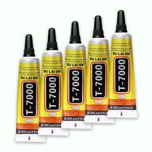 Black T7000 15ml High-Viscosity Phone Repair Adhesive Glue for Screens, Frames, Jewelry and DIY Crafts