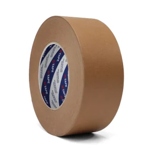 Brown Flatback Kraft Paper Adhesive Tape, Moisture-Resistant, for Carton Sealing