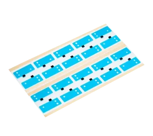 Brown High-Temperature Polyimide Tape with Silicone Adhesive and No Residue