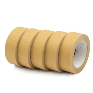 Brown Kraft Paper Sealing Tape, 30Y, 10mm, 15mm, 24mm, for Carton Packaging and Moving Boxes