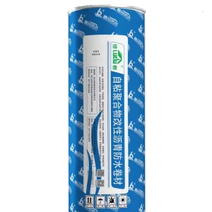 Building Industrial Waterproof Membrane 3.0mm Self Adhesive Polymer Modified Asphalt for Wall & Underground Construction
