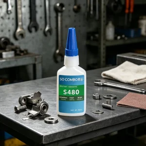 Bulk Ethyl Cyanoacrylate Super Glue for Magnetic Material Rubber and Plastic Bonding
