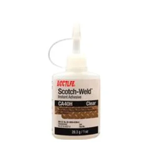 CA40H Quick Drying Cyanoacrylate Adhesive for Food Grade Metal Plastic Wood Ceramics Bonding