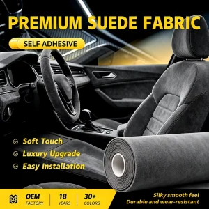 CARBINS Self Adhesive Suede Headliner Fabric for Car Ceiling Roof Restoration Factory Direct Sales Car Interior Film