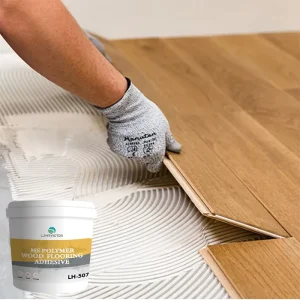 CE Certified MS Polymer Floor Adhesive Solvent Free Elastic Wood Flooring Glue