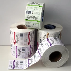 CN GUA Ck3 Food Bottle Packaging Sticker Label Adhesive OEM Offset Printing Film Lamination PVC Custom Printed Roll Waterproof