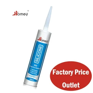 Caulking Glue RTV Adhesive Sealant Silicone GP Acetic Neutral Silicone Sealant for Window and Door