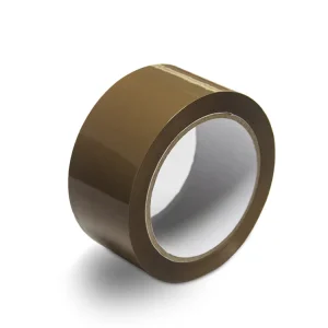 China Self Adhesive Brown Pressure Sensitive BOPP Film Carton Shipping Sealing 50m Waterproof Packing Tape