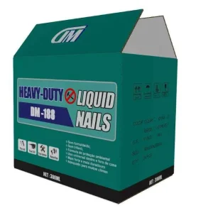 Chinese Supplier Low Price All Purpose Construction No Nail Clear Nail Free Adhesive Liquid Nails Glue