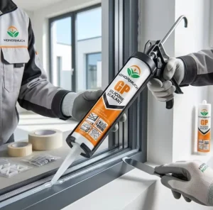 Clear One-Component Acetic RTV Silicone Adhesive Sealant High Temperature Resistant