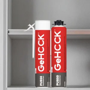 Clear Polyurethane Foam Sealant for Construction, Packing, and Woodworking