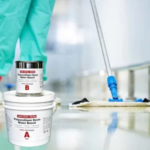 Clear Solvent-Free Polyaspartic Waterproof Top Coat Floor Coating