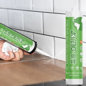 Clear Transparent Glass RTV Silicone Sealant for Caulking, Weather Resistance, and Window and Door Joint Sealing