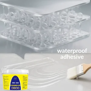 Clear Transparent Waterproof Sealant and Protective Coating for Building Leak Repair