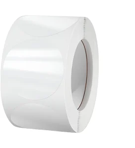 Clear Waterproof Permanent Adhesive Transparent Sealing Label Stickers for Packaging Envelopes and Jars 20 25 30 35 38 45 50mm