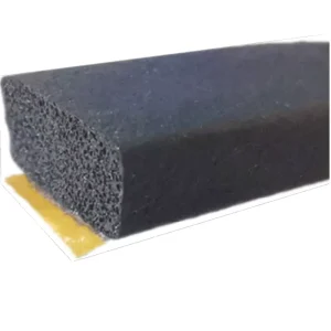 Closed-Cell Adhesive Silicone Rubber Sponge Foam Strip
