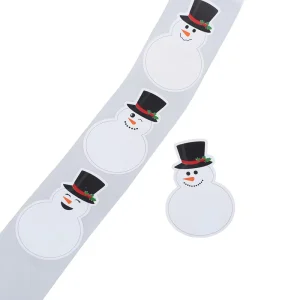 Coated Paper Blank Name Labels