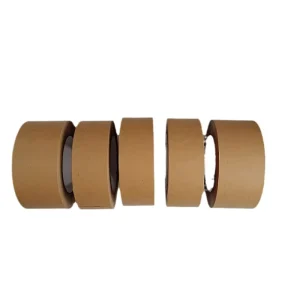 Color Kraft Paper Tape Heart Sealing Waterproof Rubber Sticker Single Sided Pressure Sensitive Customizable Carton Sealing