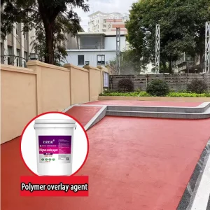 Colored Anti-Slip Pavement Aggregate Sealing Resin for High-Friction Driving Lanes