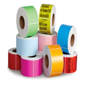 Colored Self Adhesive Printing Label Thermal Label Sticker with Customized Printing