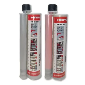 Corrosion- and Heat-Resistant Chemical Anchor Epoxy Adhesive for Concrete Reinforcement and Bolt Installation
