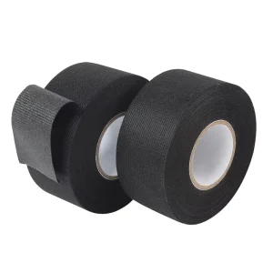 Cotton Hot Melt Adhesive Single Sided Insulation Tape Anti Rattle Flame Retardant & Heat Resistant for Car Wire Harness Masking