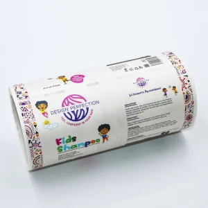 Custom Adhesive Full Color Waterproof Oil-Proof Scratch-Resistant Eco-Friendly Vinyl Die-Cut Oblong Cosmetic Label