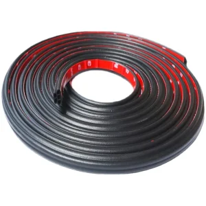 Custom Car EPDM Weather Stripping Universal Self adhesive Auto Draft Seal Strip with Cutting Service for Windshield Sunroof Gap