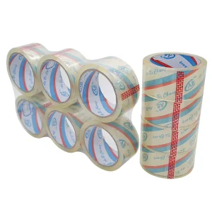Custom Cinta Adhesiva Transparent Opp Packaging Tape Parcel Heavy Duty Clear BOPP Packing Tape for Box or Carton Sealing