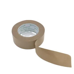 Custom Customizable Brand Ready Kraft Paper Carton Sealing Kraft Paper Tape for Shipping Packaging