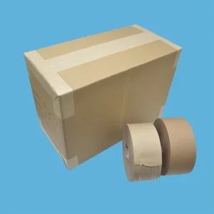 Custom Eco friendly Biodegradable Printed LOGO Kraft Paper Parcel Tape