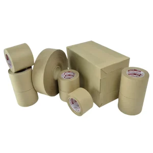Custom Environmentally Friendly Biodegradable Kraft Paper Tape Water Activated