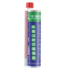 Custom Epoxy Chemical Anchor Adhesive Epoxy Rebar Anchoring Adhesive for Seismic Structural Fixings