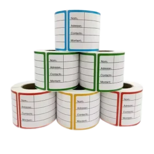 Custom Handwritten Thermal Transfer Printing Self Adhesive Packaging Labels 120mm*60mm*200 150mm*70mm*200 Label Labels