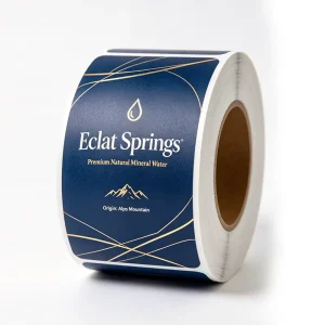 Custom IP Waterproof Vinyl Self Adhesive Label