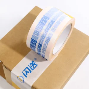 Custom Logo Clear BOPP Adhesive Tape Transparent Printed Carton Sealing Tape