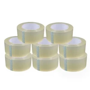 Custom Logo Eco friendly Antistatic BOPP Shipping Packing Tape Single Sided Silicone Hot Melt Adhesive for Carton