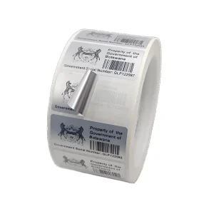 Custom Logo Printing Adhesive Waterproof Vinyl Label Sticker for Cosmetic Bottle Packaging Perfume Lipstick