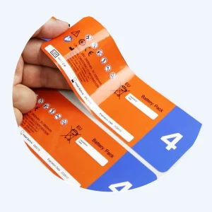 Custom Logo Self-Adhesive Waterproof Oil-Proof Eco-Friendly Paper Labels, UV Resistant, Thermal Transfer