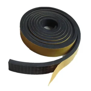 Custom Neoprene Foam Strip Roll Weather Seal with Adhesive Backing
