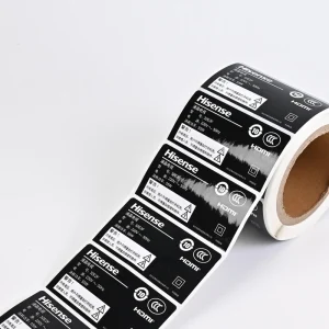 Custom Oil-Proof Waterproof Self-Adhesive Vinyl Labels Printed Roll Stickers